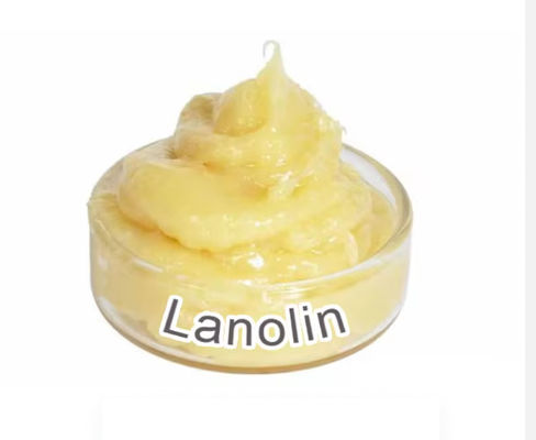 Materia prima Cera de lana Lanolina anidra para uso médico CAS NO 8006-54-0