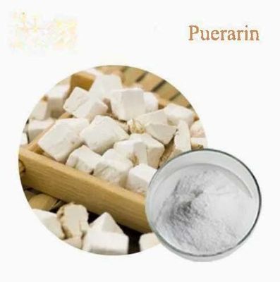 Productos Farmacéuticos y Cosméticos Materia prima Puerarina natural 98% CAS 3681-99-0 Salud