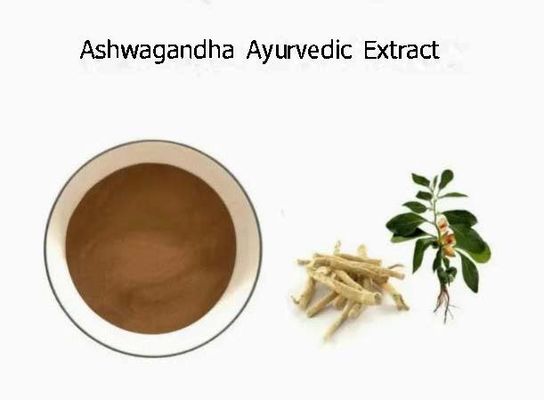 Extracto de hierbas Ashwagandha Extractos ayurvédicos CAS NO 90147-43-6 5% de Witanolides en polvo
