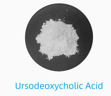 Polvo en bruto Ácido ursodeoxicólico CAS No 128-13-2 99% de pureza Blanco o poco blanco en polvo