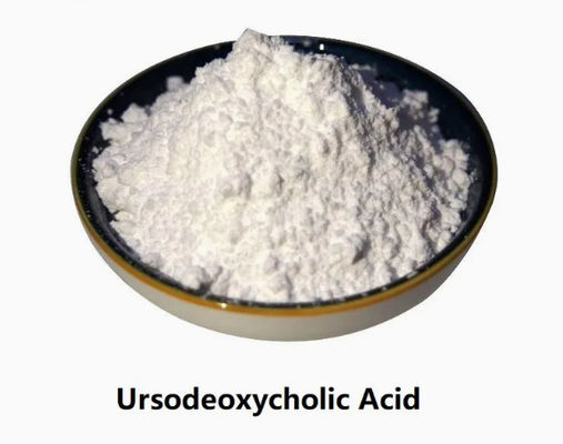 Polvo en bruto Ácido ursodeoxicólico CAS No 128-13-2 99% de pureza Blanco o poco blanco en polvo