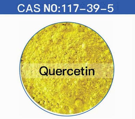Extracto de planta de grado farmacéutico de quercetina anhidra CAS NO 117-39-5 Polvo amarillo
